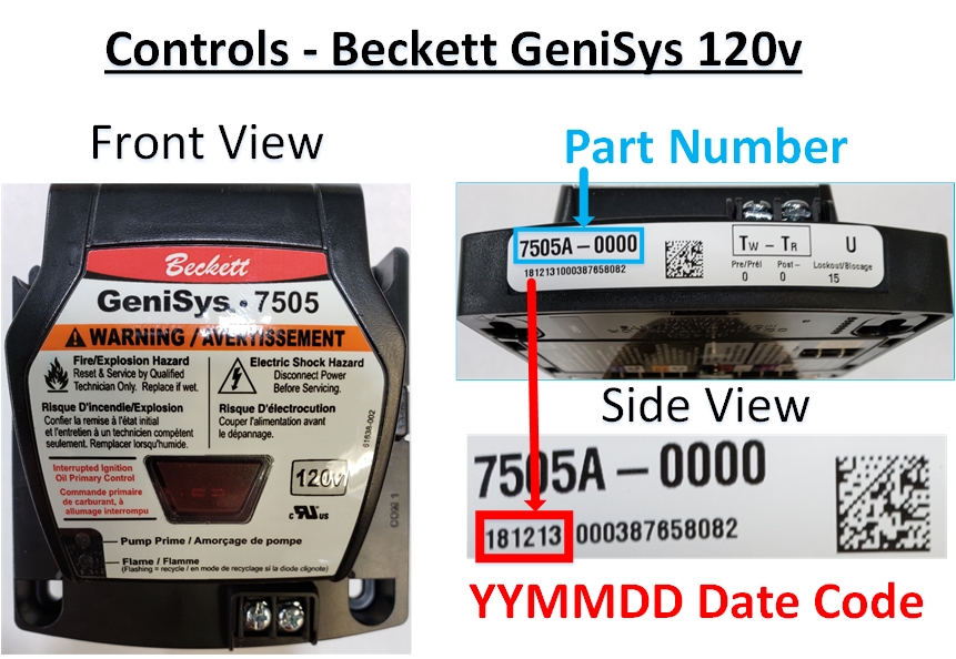 GeniSys 120VAC (7505) Control
