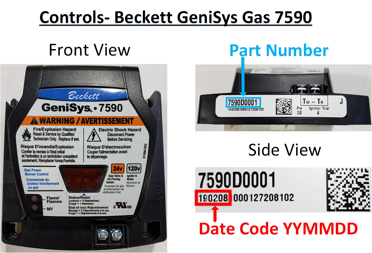 GeniSys 120-24 VAC (7590) Control