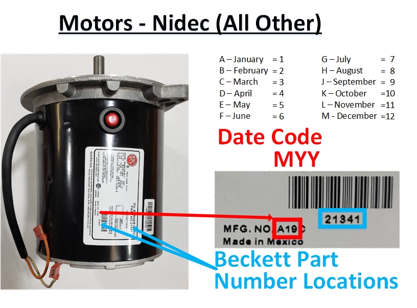 Nidec (All Other) Motor